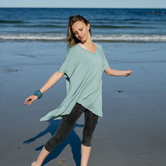 Angelrox / Suger "Breeze" T Shirt in Ocean - Picture 5 of 7